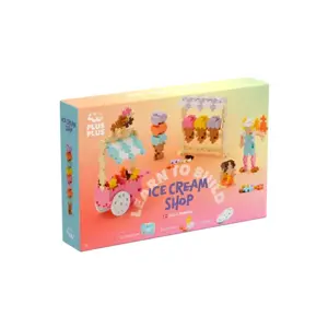 Plus Plus Ice Cream Shop Learn To Build